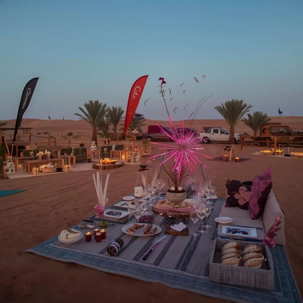 Evening Desert Safari Abu Dhabi _ BBQ Dune Bashing & Live Shows